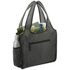 Bullet Black Grid Bungalow Tote