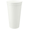Bullet White Solid 24oz Stadium Cup