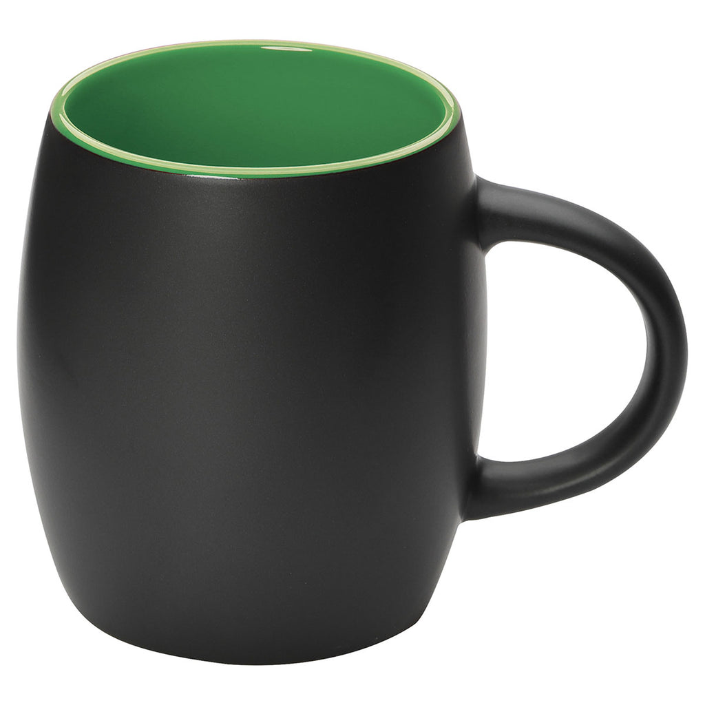 Bullet Black with Lime Green Trim Nebula 15oz Ceramic Mug
