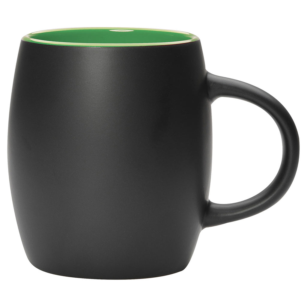 Bullet Black with Lime Green Trim Nebula 15oz Ceramic Mug
