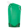 Bullet Translucent Green 20oz Water Bag with Carabiner