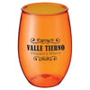 Bullet Translucent Orange Wynwood 16oz Stemless Wine Cup