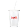 Bullet Clear Sizzle 16oz Tumbler with Straw