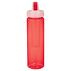 Bullet Translucent Red Fruit Infuser 25oz Sports Bottle
