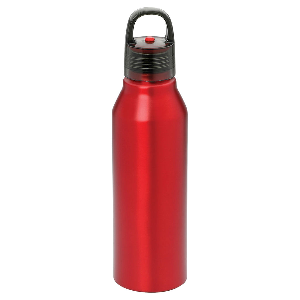 Bullet Red Crescent 27oz Aluminum Sports Bottle