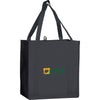 Bullet Charcoal Little Juno Non-Woven Grocery Tote