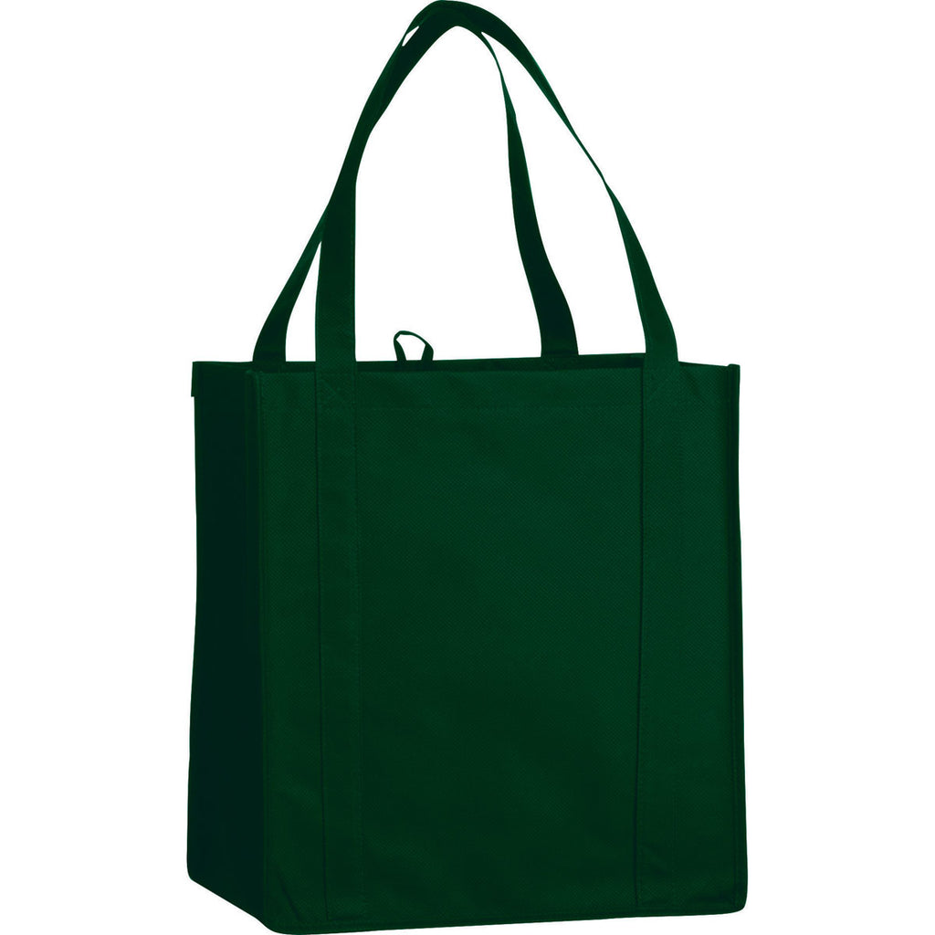 Bullet Hunter Green Little Juno Non-Woven Grocery Tote
