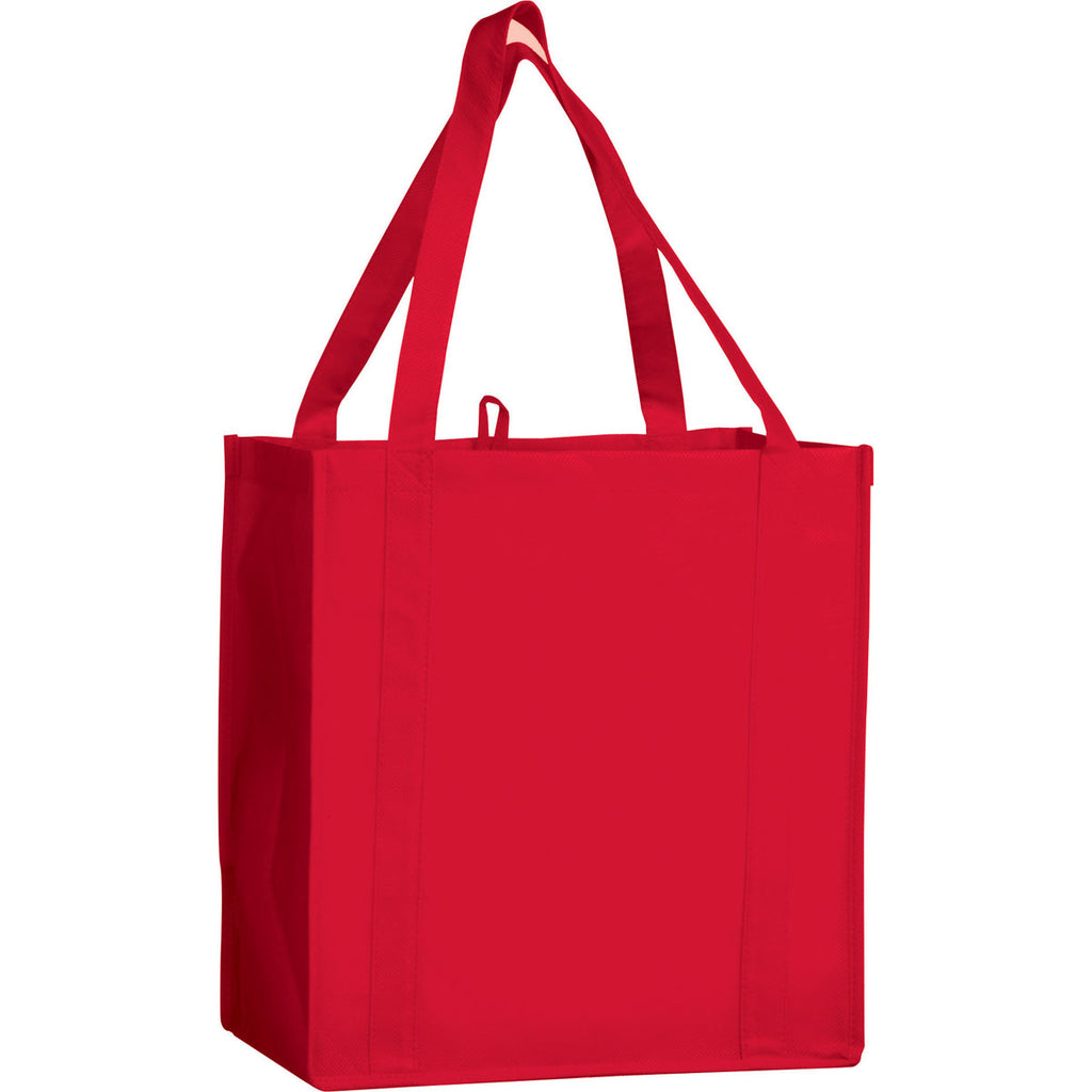 Bullet Red Little Juno Non-Woven Grocery Tote