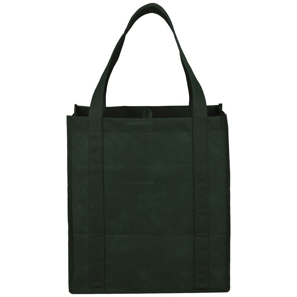 Bullet Hunter Green Hercules Non-Woven Grocery Tote