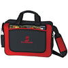 Bullet Red with Black Trim Dolphin Business Briefcase