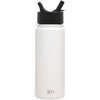 Simple Modern Winter White Summit Water Bottle with Straw Lid - 18oz