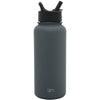 Simple Modern Graphite Summit Water Bottle with Straw Lid - 32oz