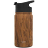 Simple Modern Wood Grain Summit Water Bottle with Flip Lid - 14oz