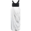 Simple Modern Carrara Marble Summit Water Bottle with Straw Lid - 32oz