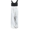 Simple Modern Carrara Marble Summit Water Bottle with Straw Lid - 22oz