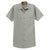 Red Kap Men's Tall Light Grey Short Sleeve Industrial Work Shirt