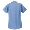 Red Kap Men's Petrol Blue Short Sleeve Industrial Work Shirt