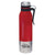 Perfect Line Red 25 oz Clip-On Stainless Steel Bottle