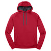 Sport-Tek Men's True Red Tech Fleece Hooded Sweatshirt