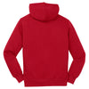 Sport-Tek Men's Deep Red Lace Up Pullover Hooded Sweatshirt