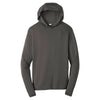 Sport-Tek Men's Iron Grey PosiCharge Competitor Hooded Pullover