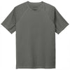 Sport-Tek Men's Dark Smoke Grey Short Sleeve Rashguard Tee