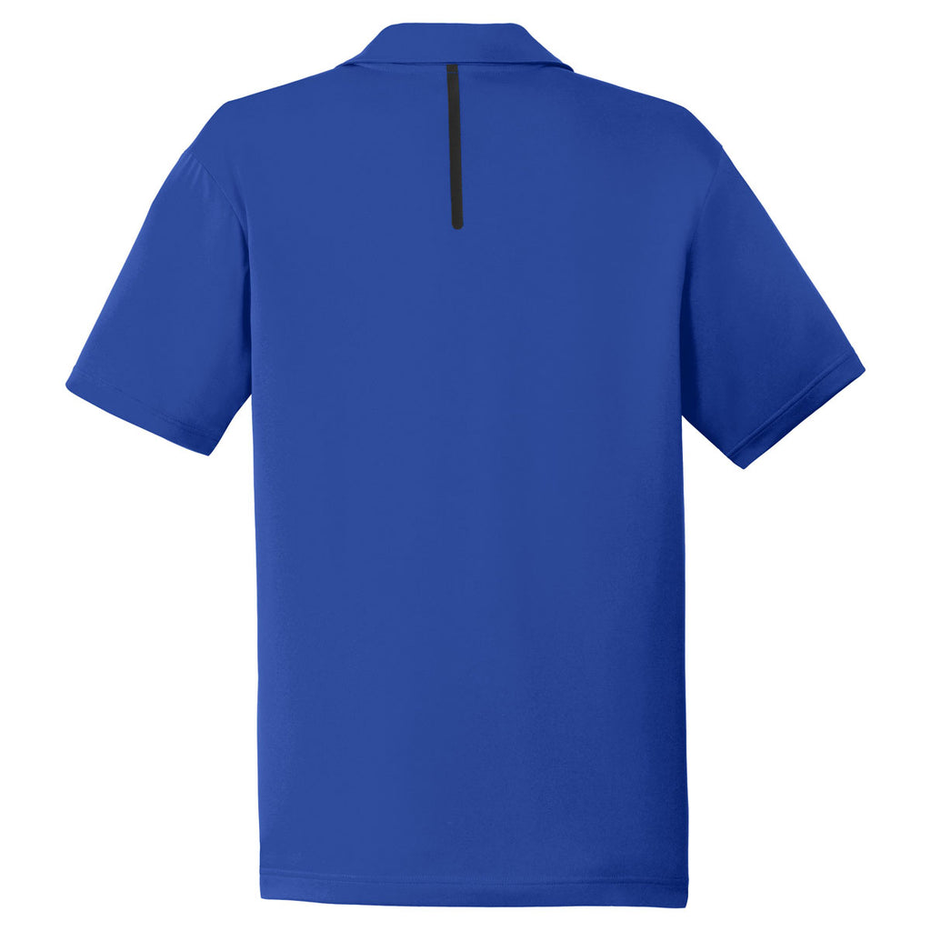 Sport-Tek Men's True Royal/Black Contrast PosiCharge Tough Polo