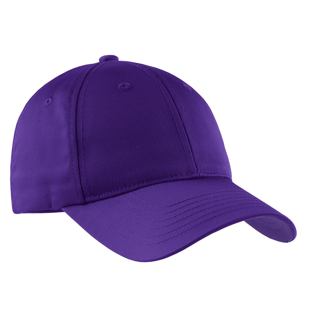 Sport-Tek Purple Dry Zone Nylon Cap