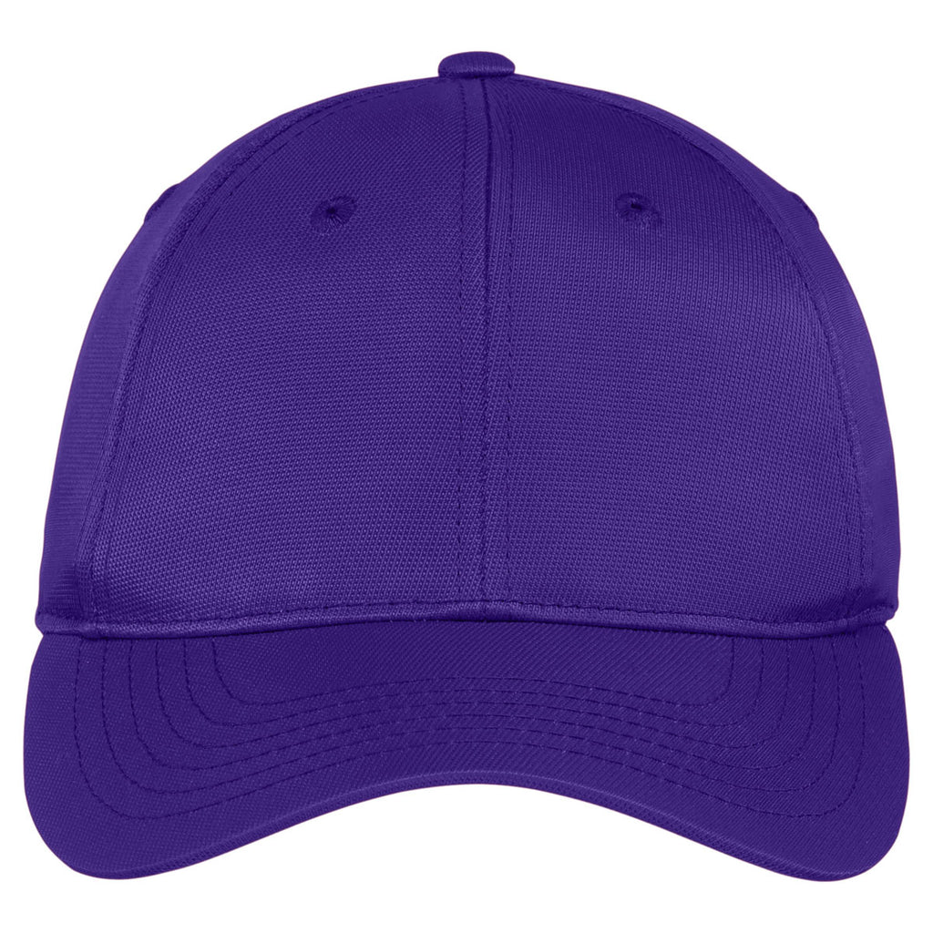 Sport-Tek Purple Dry Zone Nylon Cap