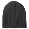 Sport-Tek Black PosiCharge Competitor Cotton Touch Slouch Beanie