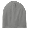 Sport-Tek Dark Smoke Grey PosiCharge Competitor Cotton Touch Slouch Beanie