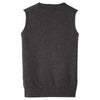 Port Authority Men's Charcoal Heather Sweater Vest