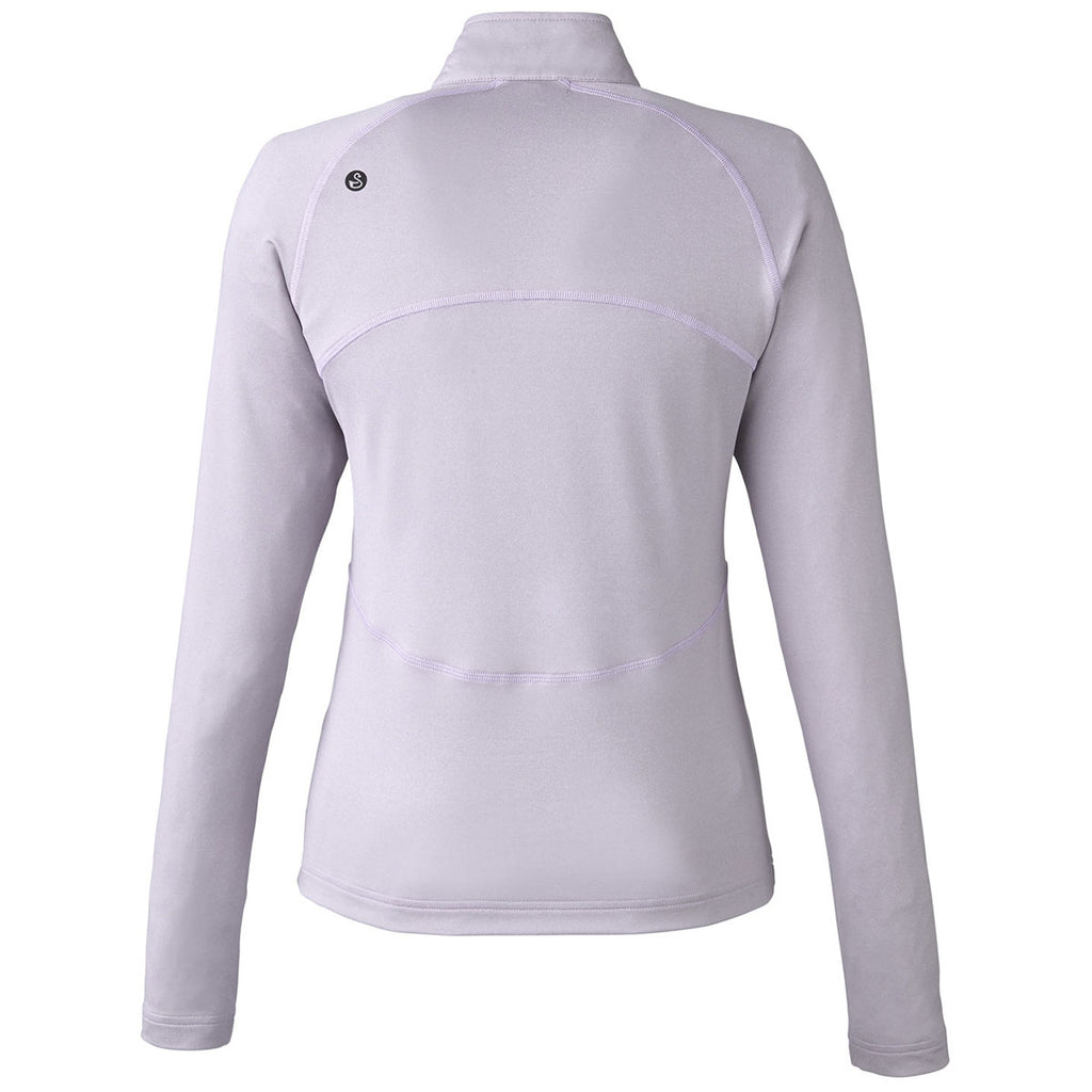 Swannies Golf Women's Lilac Grey Cora Full Zip