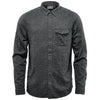 Stormtech Men's Graphite Dockyard Long Sleeve Twill Shirt