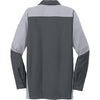 Red Kap Men's Charcoal/Light Grey Long Sleeve Ripstop Crew Shirt