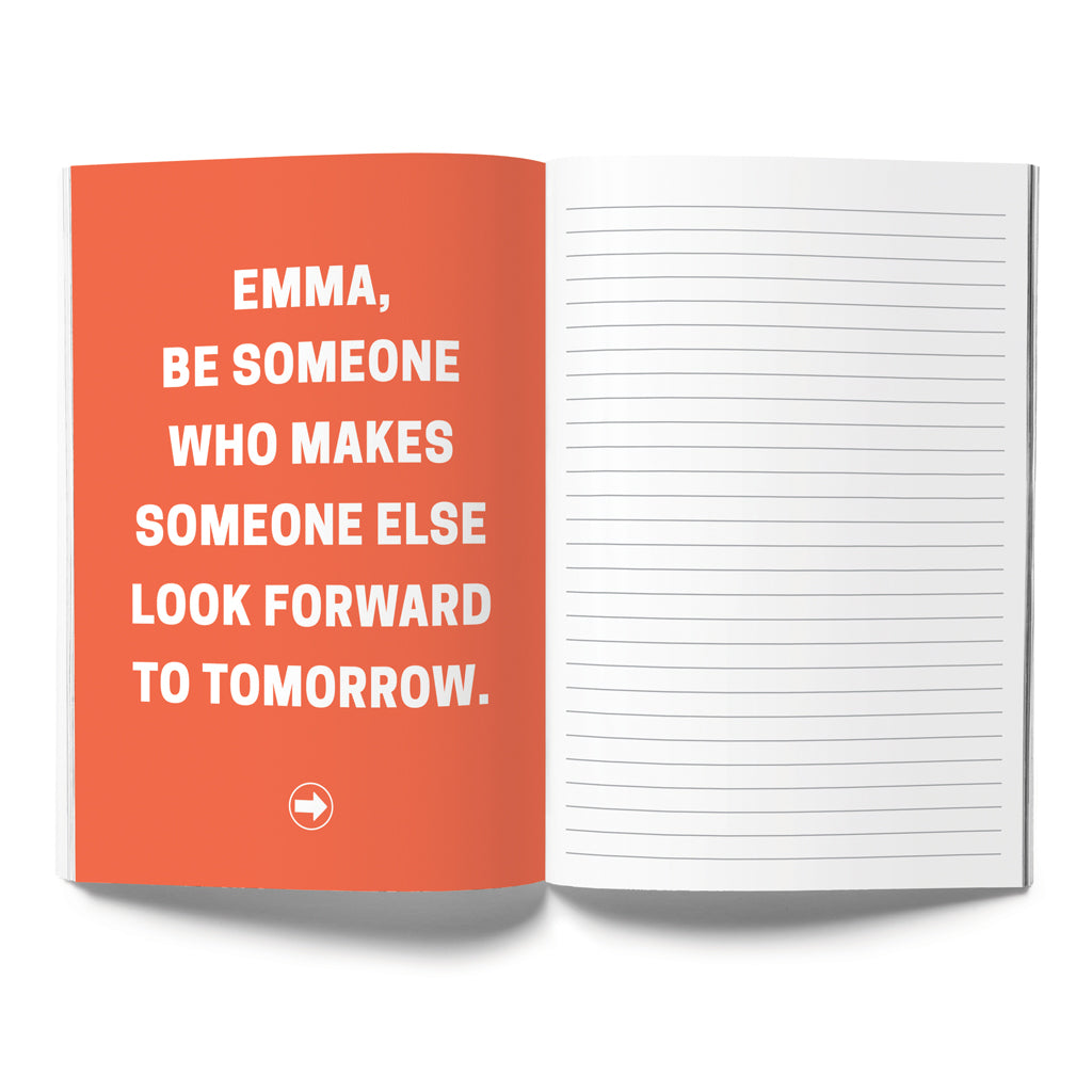 I See Me! Orange You're Killing It Personalized Journal
