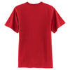 Sport-Tek Men's Red Short Sleeve Henley