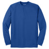 Sport-Tek Men's True Royal Dry Zone Long Sleeve Raglan T-Shirt