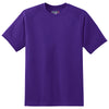 Sport-Tek Men's Purple Dry Zone Short Sleeve Raglan T-Shirt