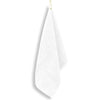 Anvil White Deluxe Hemmed Hand Towel with Corner Grommet and Hook