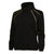 BAW Women's Black/Gold Dual Line Tricot Jacket