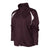 BAW Women's Maroon/White Colorblock Tricot Jacket