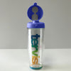 Tervis 24oz Water Bottle with Royal Blue Lid