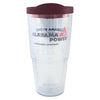 Tervis Maroon 24 oz Tumbler with Lid