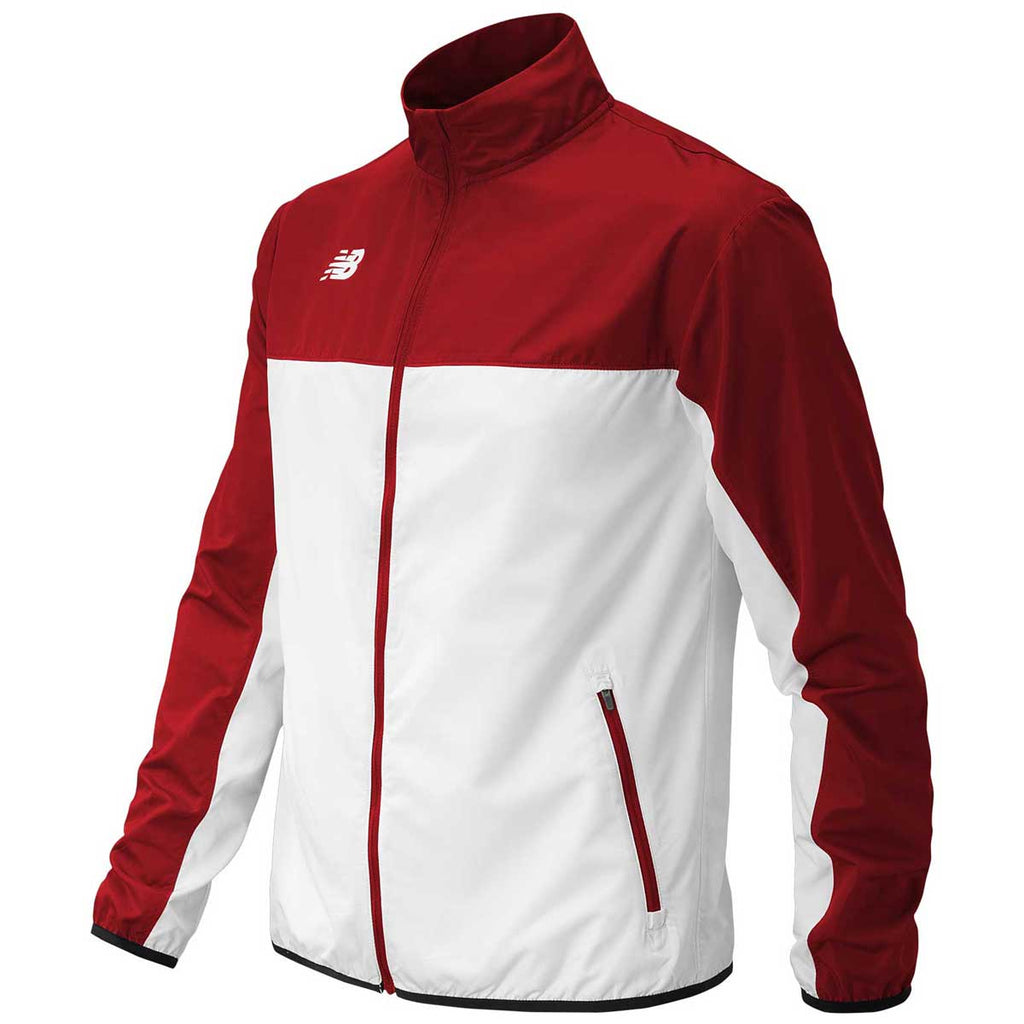 New Balance Men's Team Cardinal Athletics Warm-Up Jacket