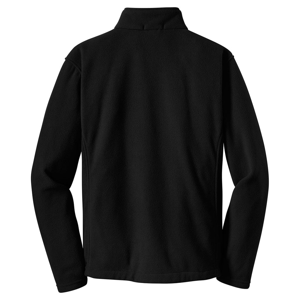 Port Authority Men's Black Tall Value Fleece 1/4-Zip Pullover