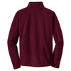 Port Authority Men's Maroon Tall Value Fleece 1/4-Zip Pullover
