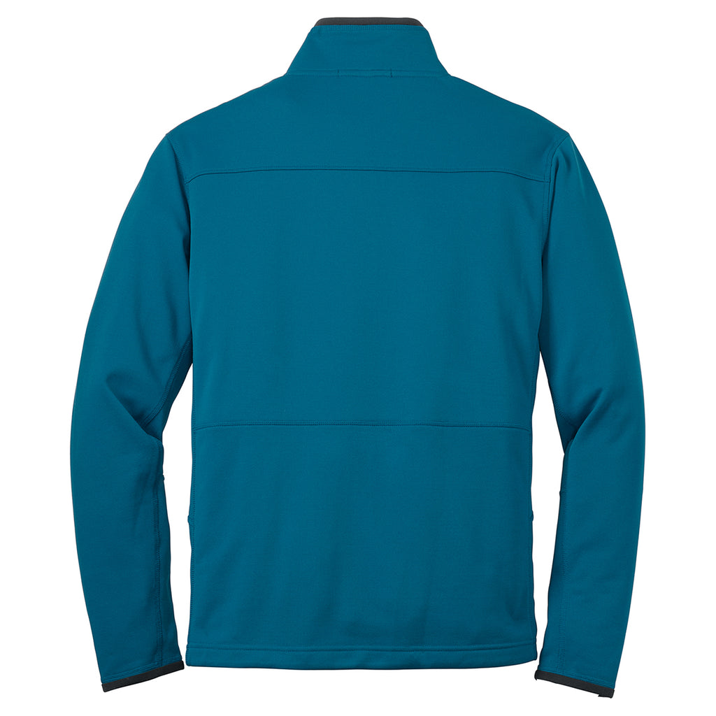 Port Authority Men's Blue Glacier Tall Pique Fleece Jacket