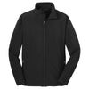 Port Authority Men's Black Tall Core Soft Shell Jacket