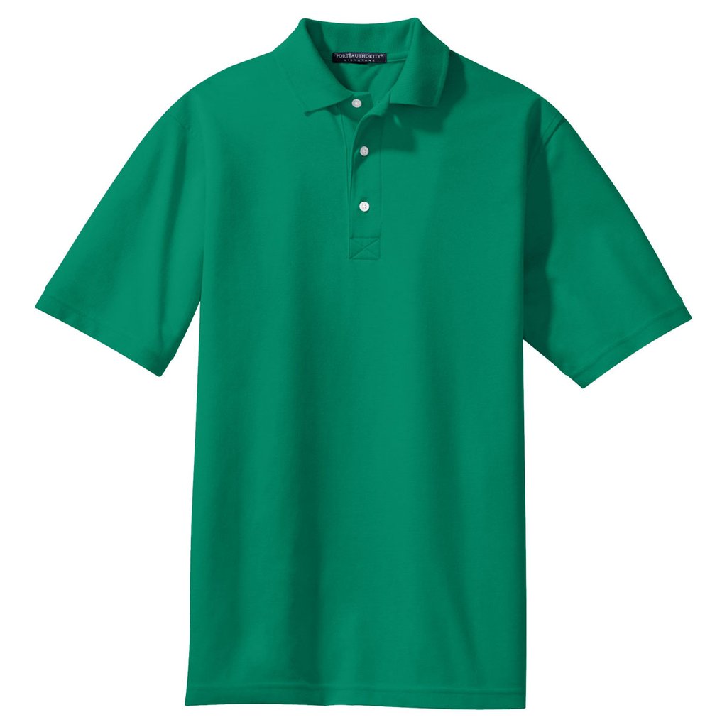 Port Authority Men's Emerald Green Tall Rapid Dry Polo